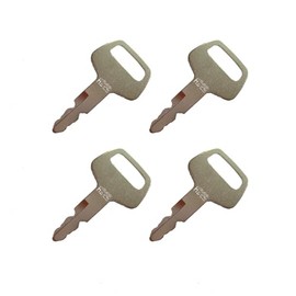 4PCS Ignition Switch Keys HD62 40266850 41307-00007 Compatible with Hyundai Excavators Bobcat Mini-Excavators New Holland Case Nagano Sunward