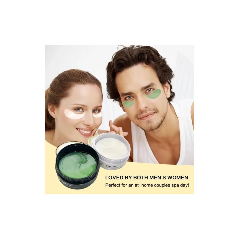 120 Parches Ojos Hialuronico Colágeno Antiojeras Hidratante