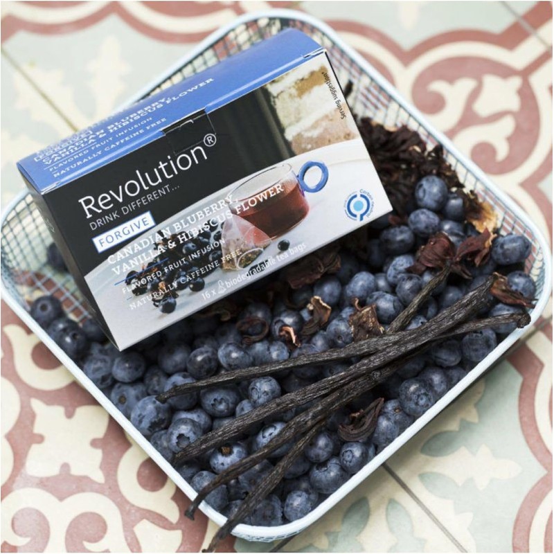 Revolution Fruit Tea [Blueberry, Vanilla & Hibiscus] Forgive 1.7 oz