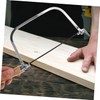 LALAFINA 2 Sets Mini U Shaped Coping Saws with Wooden