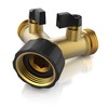 Brandson - Brass water distributor - 2-way distributor for simultaneous