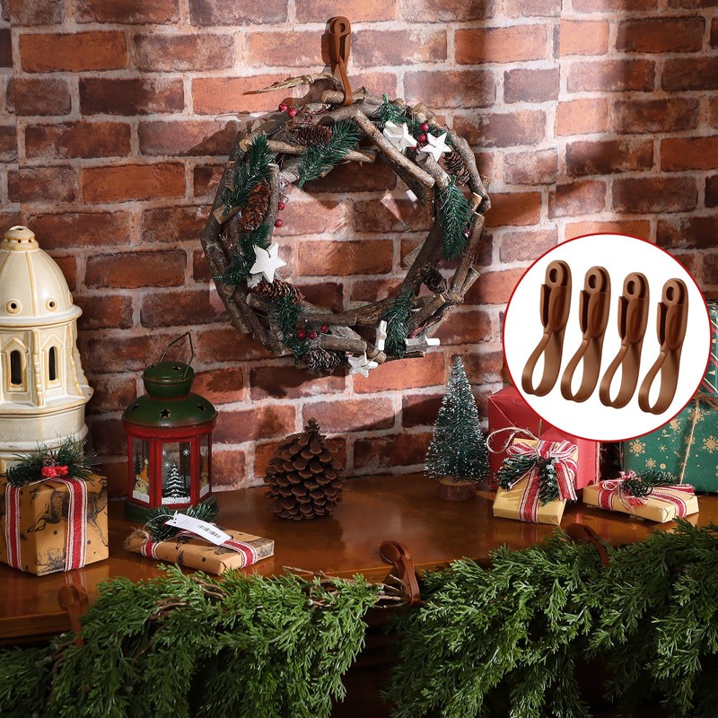 24 Pcs Christmas Garland Hanger Mantle Garland Hooks, No Damage,