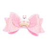 minkissy Easter Bunny Hair Clip Sequin Bow Hair Ties for