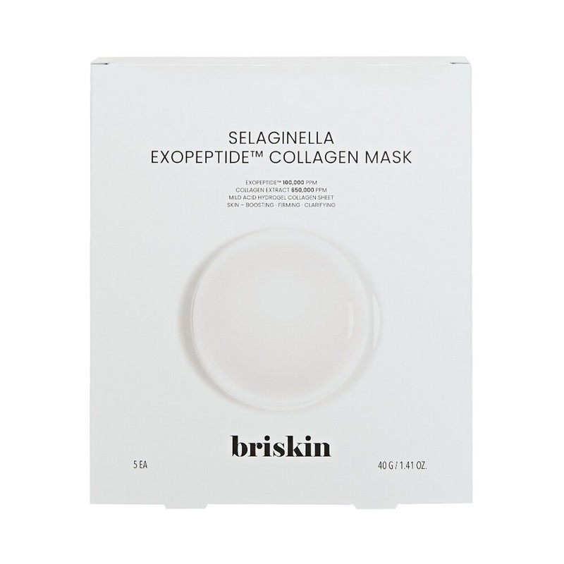 briskin Selaginella Exopeptide Collagen Mask Sheet 5P - briskin Selaginella
