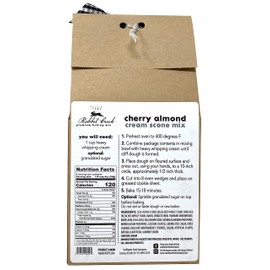 Rabbit Creek Cherry Almond Scones Pack of 2 - Easy Gourmet Scone Baking Mix - Made in the USA