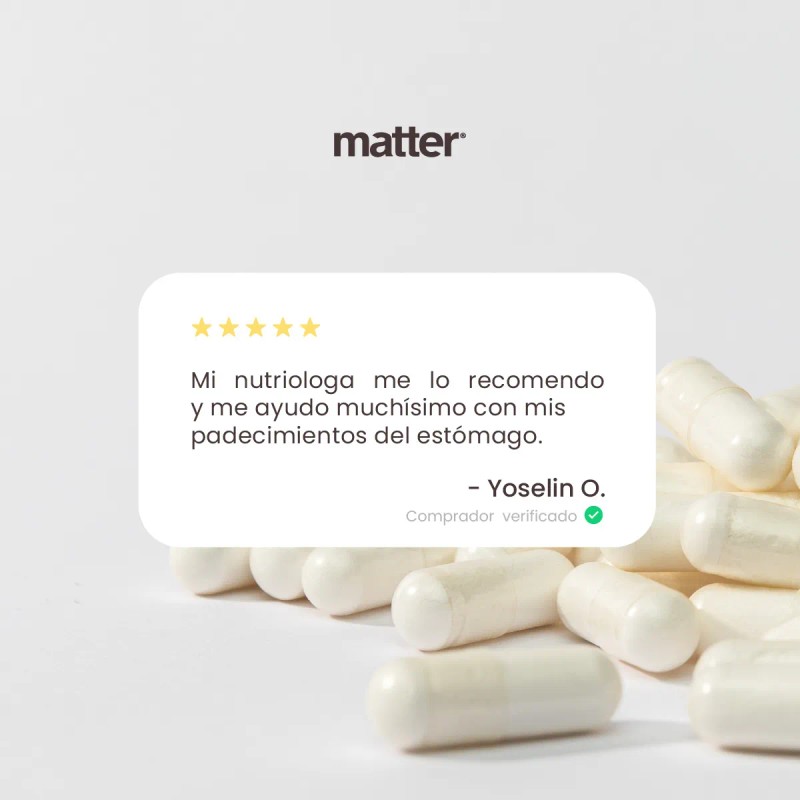 YOU MATTER - Pepcil-GI con Zinc-Carnosina Quelado, Apoyo Digestivo y