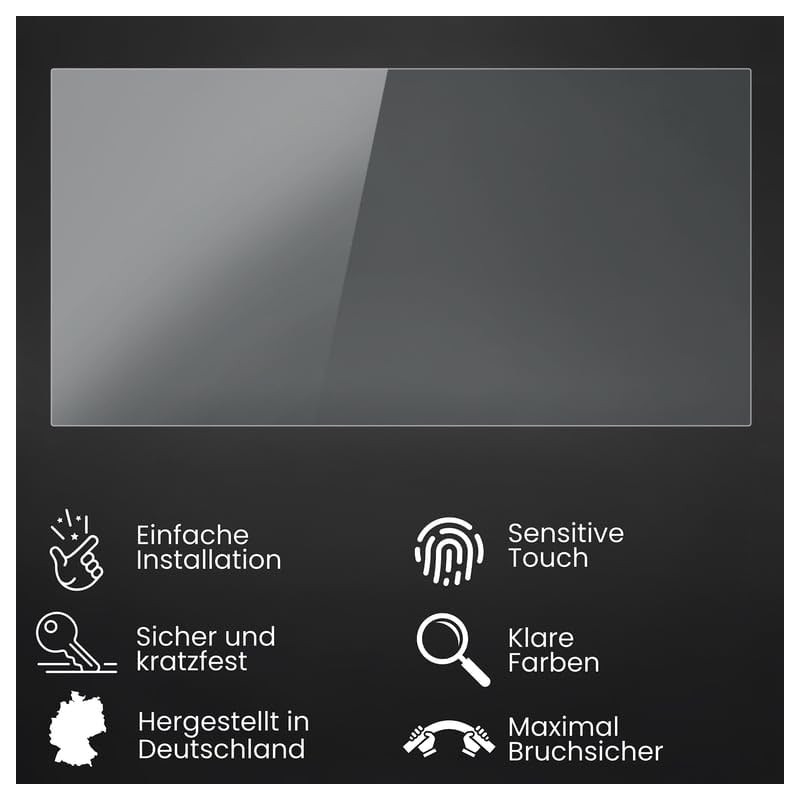 Bruni Screen Protector Compatible with Miele CM 6360 MilkPerfection Film,