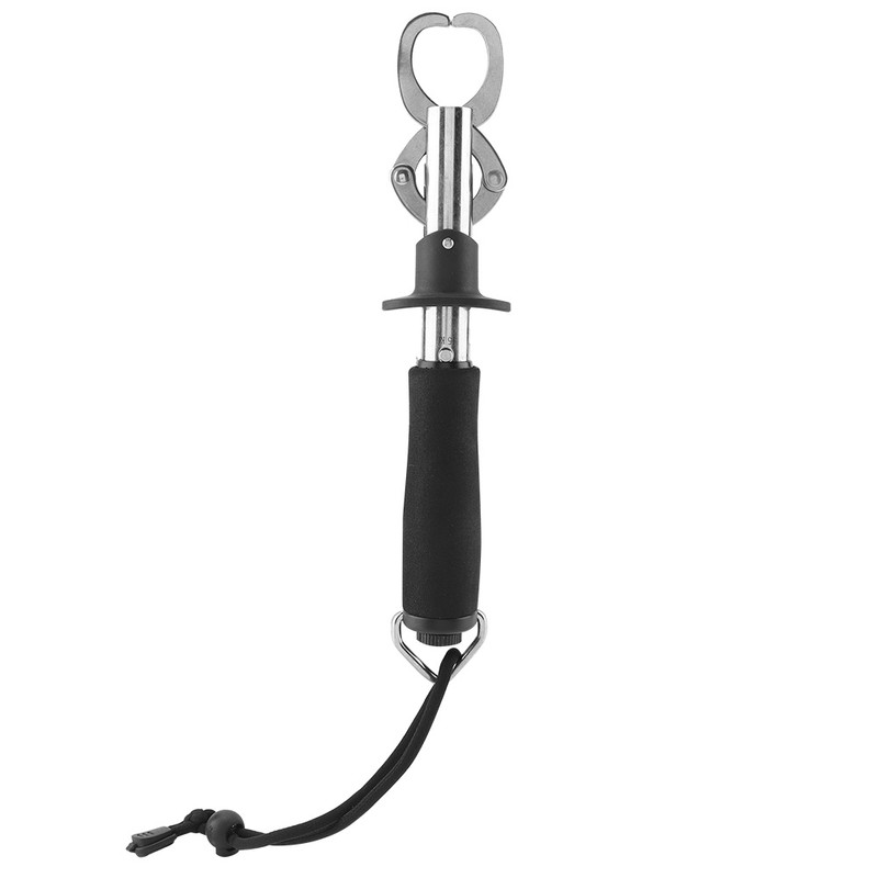 Stainless Steel Fish Lip Grabber Gripper Grip Tool Fishing Gear