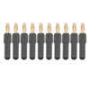 10Pcs Banana Plug 4.0mm Male to 2mm Female Connector 30V