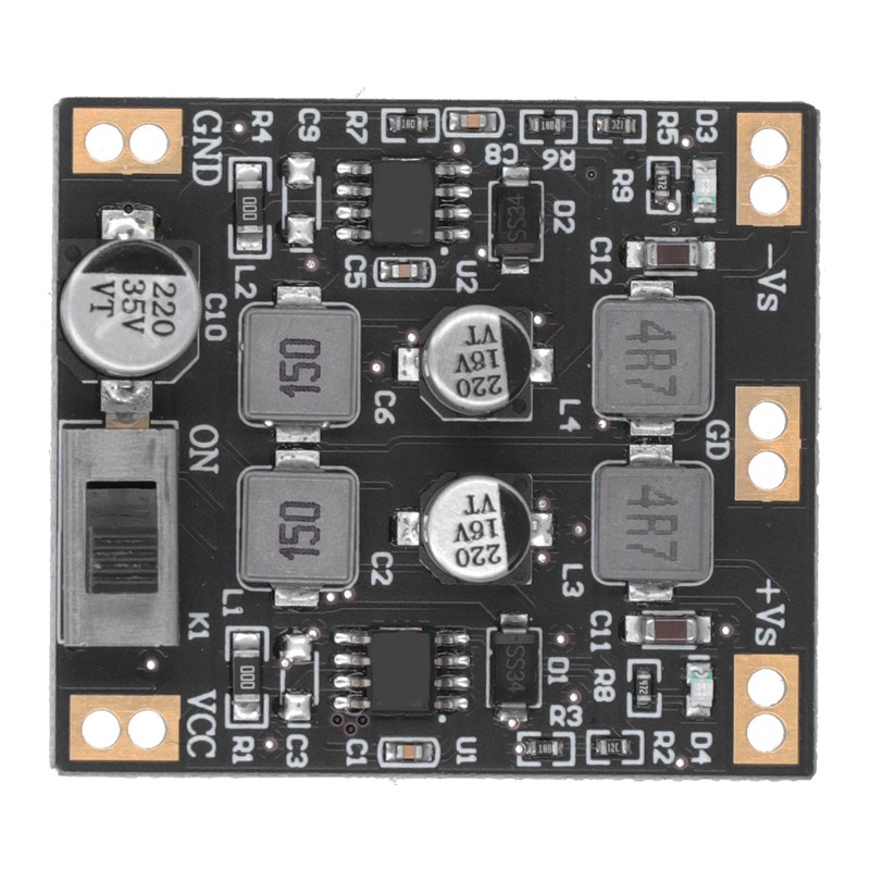 Regulated Power Module Adjustable Positive Negative Power Supply Converter Board