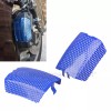 Unbranded Blue Front Caliper Screen Inserts for Harley Electra Street