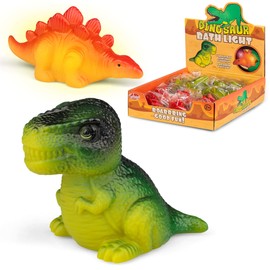Tobar 38236 DINOSAUR BATH LIGHT, Assorted Designs and Colours