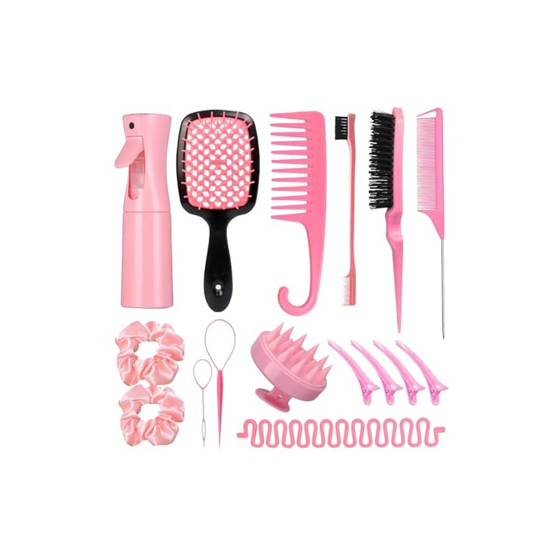 Juego de Peines para el Cabello de 16 Piezas, Set