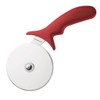 Vogue Pizza Wheel Red 4In Stainless Steel Slicer Handles Commercial