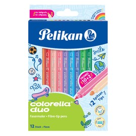 Pelikan, 804905 Felt Tip Pens Colorella, DUO