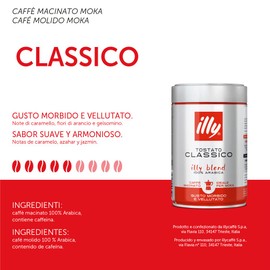 illy Gemahlener Mokka Classic 250 g Dose