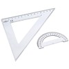Faibo – Case with Ruler, Set Square, Triangle and Protractor