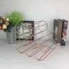 Tabletop Wine Rack 6 Bottle Wine Holder Modern Metal Wine
