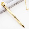 U Scinan 4 PCS Crown Top Ballpoint Pen Classic Metal
