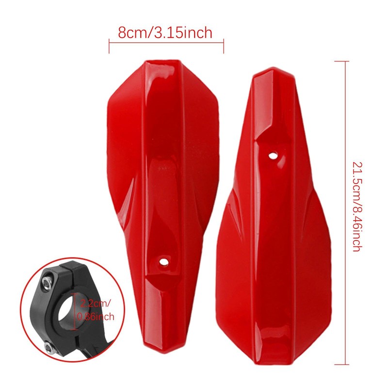 Dirt Handguards - Motorcycle Windshield Horn Hand Guard | Protection