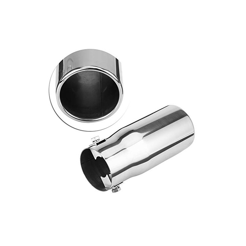 Car Exhaust Tailpipe, Modification Stainless Steel Exhaust Tailpipe (Flat)