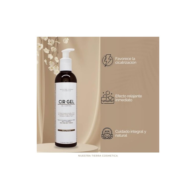 Cir Gel. Gel Relajante, Descongestionante y Anti-Varices 250ml