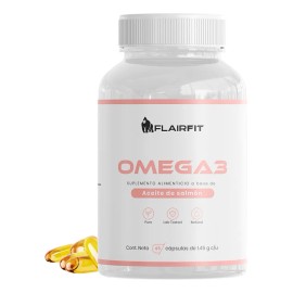 Flairfit® Omega 3, Aceite De Salmón 45 Cápsulas Sfn Sin Sabor