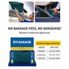 ECOHUB for Ryanair Cabin Bags 40x20x25, Underseat Travel Backpack with