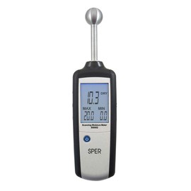 Sper Scientific Scanning Moisture Meter 850002 - Non-Destructive Moisture Detector for Wood & Drywall, Electromagnetic Wave Technology, Portable for Building Inspections & Water Damage Repair