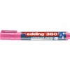 Edding Whiteboard Marker 360 Pink Bullet Tip 1.5-3mm (Pack of
