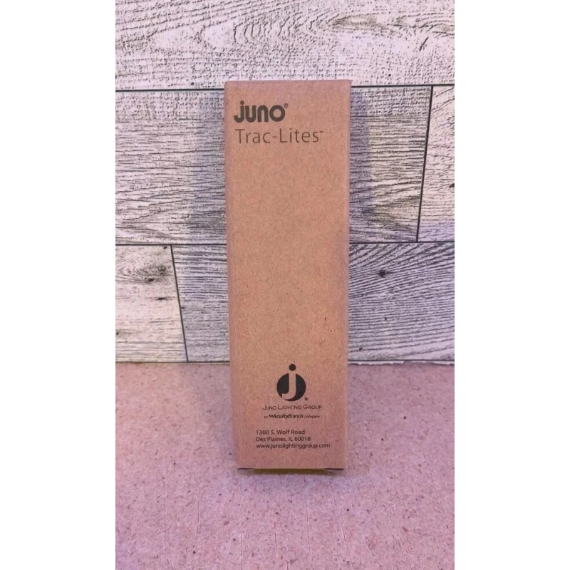 Juno Trac-Lites R38-BL End Feed Connector, Black