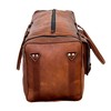 Leather Duffle Bag for Men Luggage Handmade Travel Bag Carry