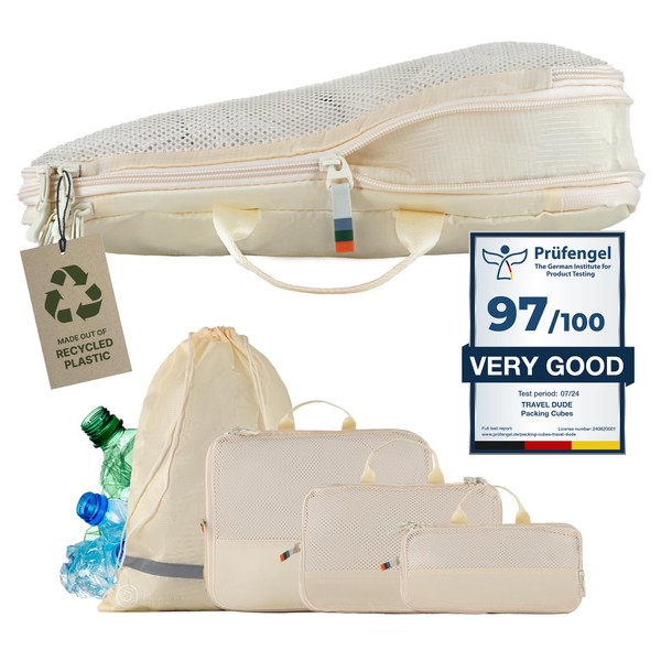 TRAVEL DUDE Compression Packing Cubes – Packing Cubes Compression Set