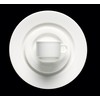 Fortessa Fortaluxe SuperWhite Vitrified China Dinnerware, Cassia 8-Ounce Stackable Coffee/Tea