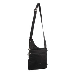Pierre Cardin RFID Anti Theft Slash Proof Travel Cross Body Bag, Black