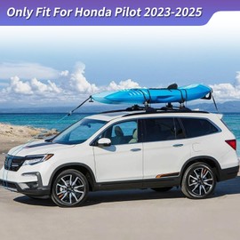 ZXMOTO Roof Rail Rack Cross Bars Crossbars Fits for Honda Pilot 2023 2024 2025 Heavy Duty Aluminum for Roof Cargo Box,Ski,Kayak,Bike,Cargo Carrie