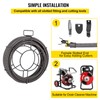 VEVOR Drain Cleaning Cable 100 FT x 3/8 Inch, Solid