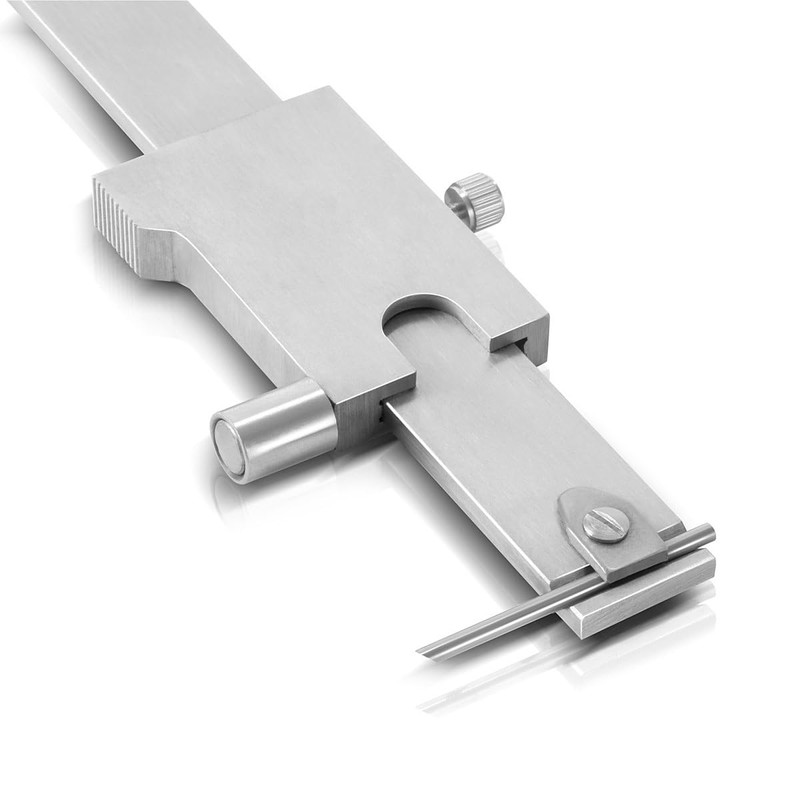 STAHLWERK Scribe Vernier Calliper, Measuring Gauge, Calliper 0-200 mm, 8