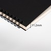 DSTELIN 9 inch x 6 inch, 100GSM, Blank Spiral Notebook,