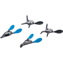 BGS 444 | Circlip Pliers Set | for small Circlips | 80 mm | 4 pcs.