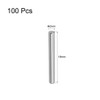 TOP-VIGOR 100Pcs 2mm x 18mm Dowel Pins Shelf Support Pegs,