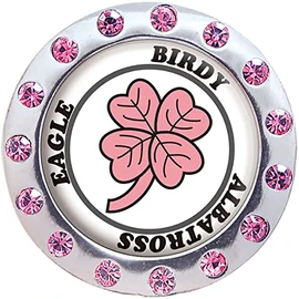 LITE T-245 (100) Pitchfix Marker Rhinestone 23.5mm Pink