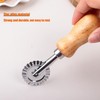 Shengsenfu Pasta Maker Cutter Wheel, Pastry Wheel Cutter, Ravioli Maker