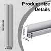 Lasnten 3FT Featheredge Aluminum Drywall Skimming Blade Edge Trim Stucco