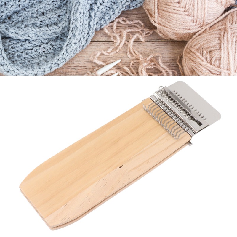 Small Weaving Loom Kit Portable Mini Loom Machine DIY Weaving