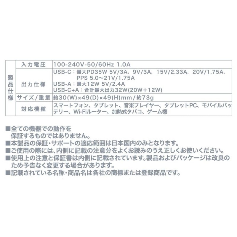 Chiikawa Simultaneous Charging of 2 Devices/32W AC Adapter (Chiikawa)
