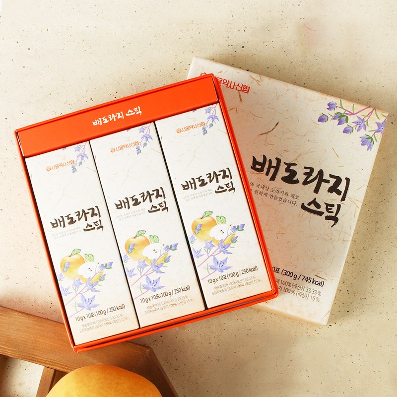 Seoul Pharmacist Credit Union Domestic Pear Bellflower Sticks 30 packs