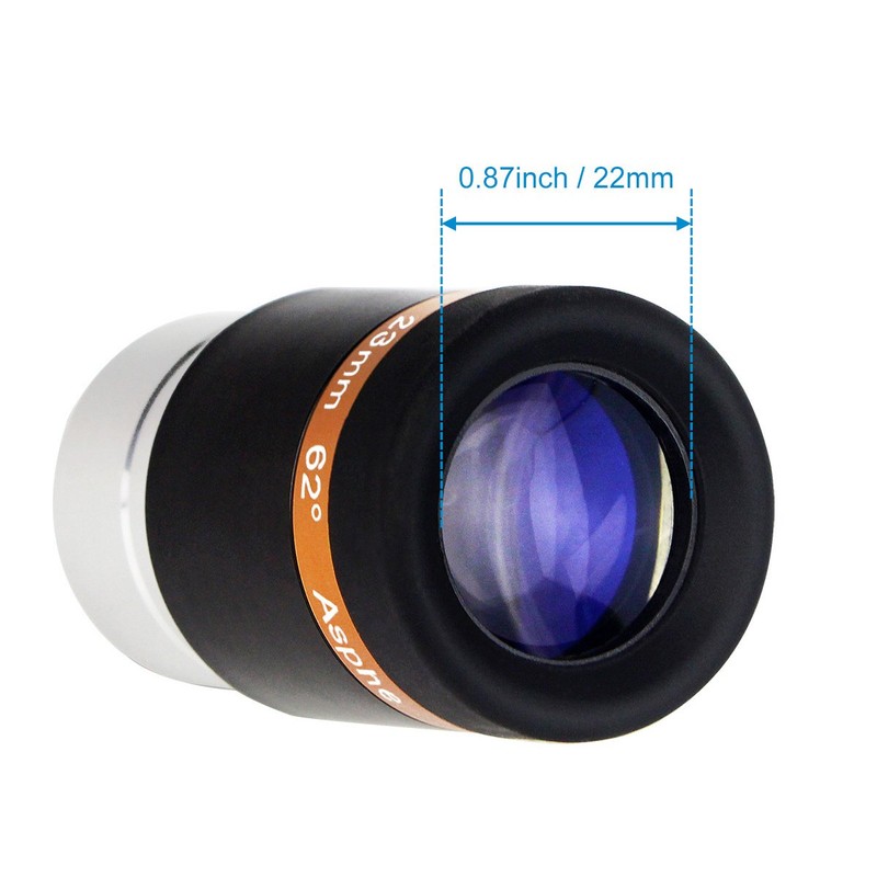 Svbony Telescopic Eyepiece 1.25 Inch 23 mm 62° Wide Angle