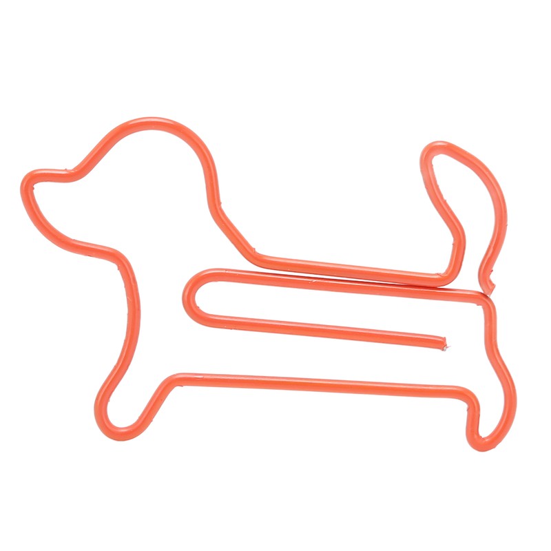 100PCS Paper Clips Cute Cartoon Irregular Shape Paper Clip for