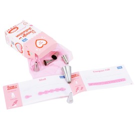 PME VTNZ001 Vintage Icing Nozzles - Set of 6 Stainless Steel